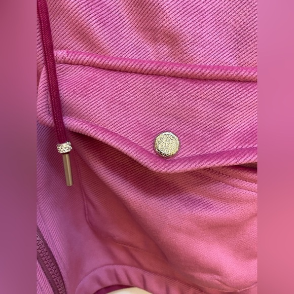 NWT Fuyukai Woman’s Pink 2-Piece Fleece Pant Jacket Set Size S/M - Picture 3 of 15